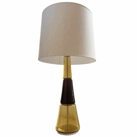 "Mevio" Table Lamp by Fulvio Bianconi for Venini, 1980s