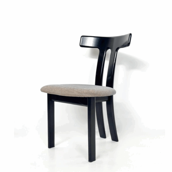 Mid-century Modern Set of 6 Chairs in the style of Luigi Vaghi, 1960s - Image 4