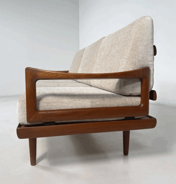 Three-Seater Sofa by Tove & Edvard Kindt-Larsen, Denmark, 1960s - Image 7