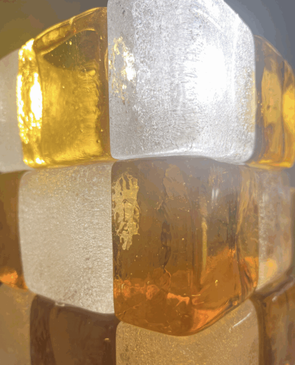 "Pulegoso" Glass Table Lamp by Albano Poli for Poliarte, 1970s - Image 3