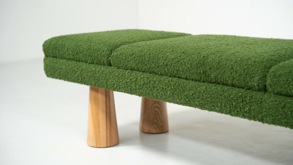 Contemporary Green Bench - Image 5