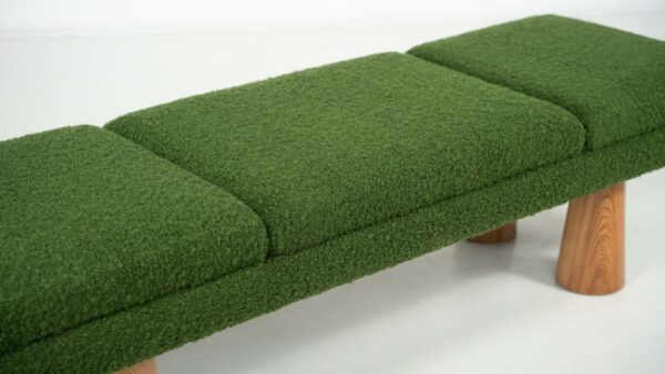 Contemporary Green Bench - Image 2