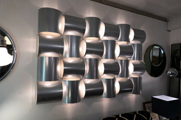 Contemporary Modular Aluminium Wall Light Panel, Belgium - Image 2
