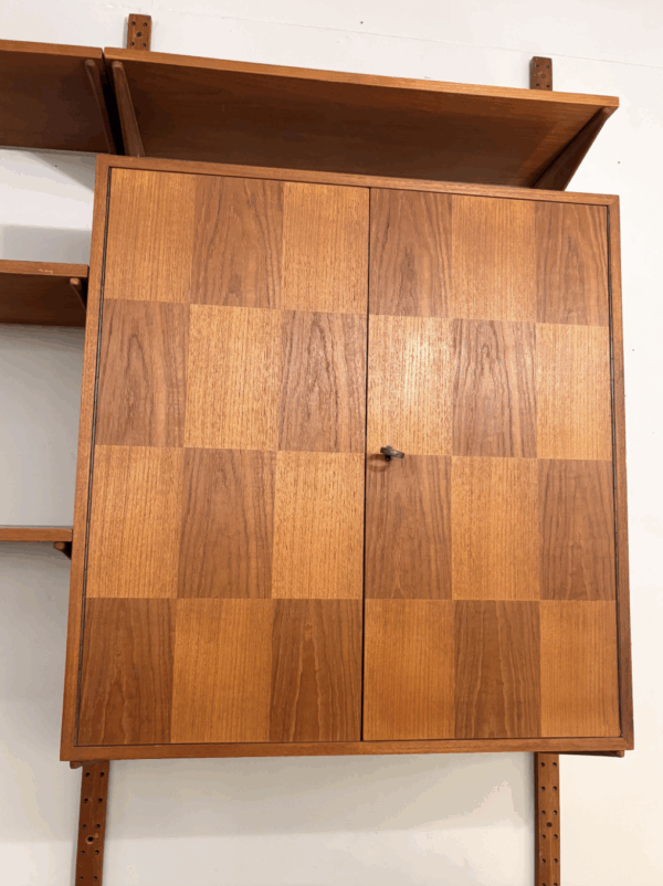 Mid-Century Modern Wooden Wall Unit, 1960s - Image 10