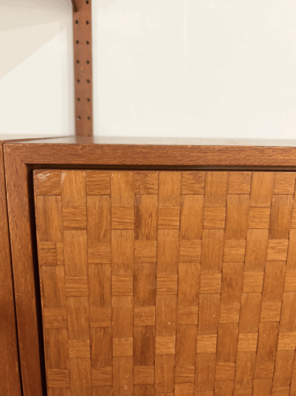 Mid-Century Modern Wooden Wall Unit, 1960s - Image 7