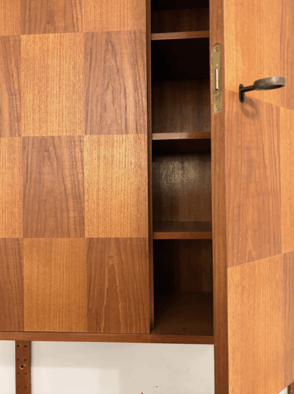 Mid-Century Modern Wooden Wall Unit, 1960s - Image 5