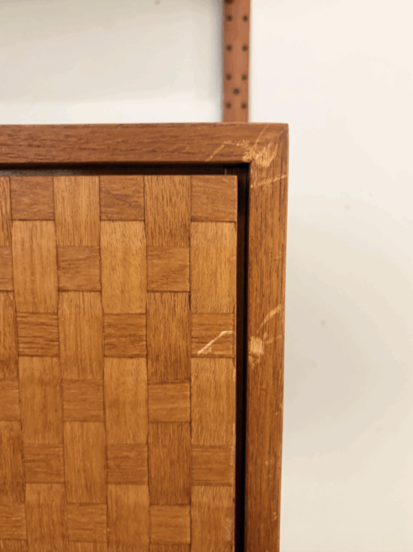 Mid-Century Modern Wooden Wall Unit, 1960s - Image 4