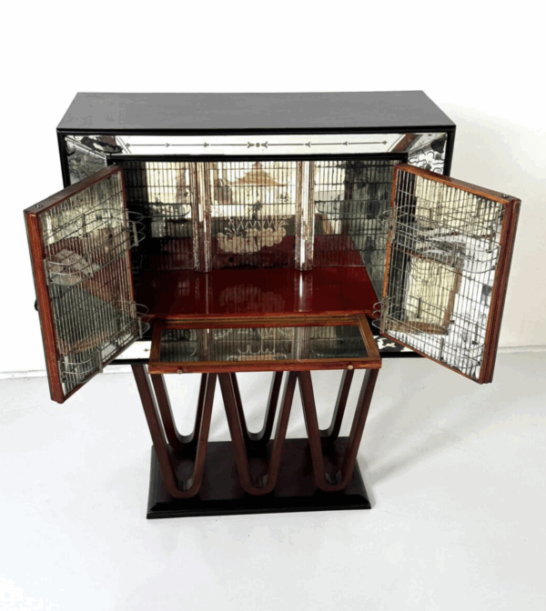 Dry Bar in the style of Osvaldo Borsani, 1940s - Image 8