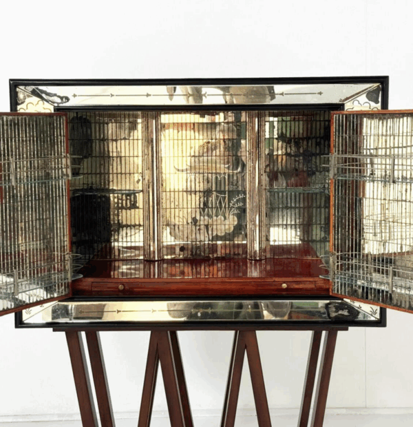 Dry Bar in the style of Osvaldo Borsani, 1940s - Image 6