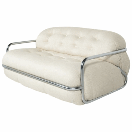 Mid-Century Sofa by Mario Sabot, Italy, 1970s - New Upholstery