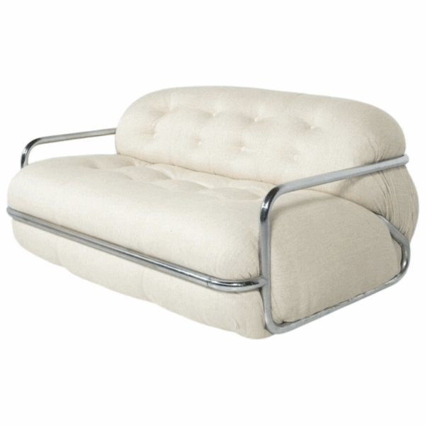 Mid-Century Sofa by Mario Sabot, Italy, 1970s - New Upholstery