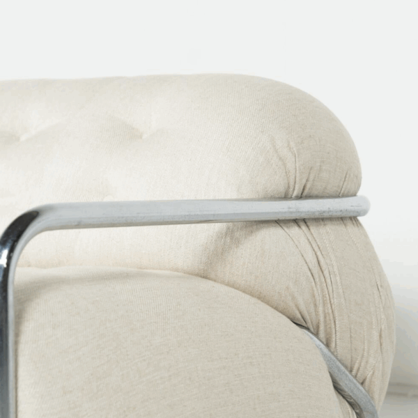 Mid-Century Sofa by Mario Sabot, Italy, 1970s - New Upholstery - Image 4