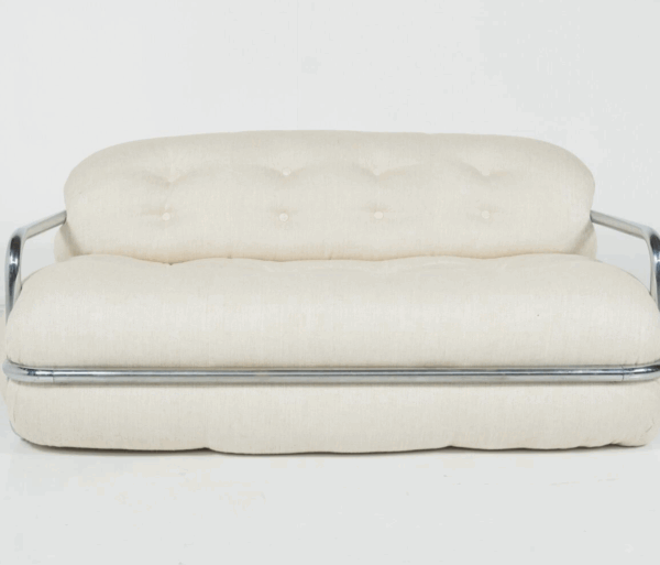 Mid-Century Sofa by Mario Sabot, Italy, 1970s - New Upholstery - Image 7