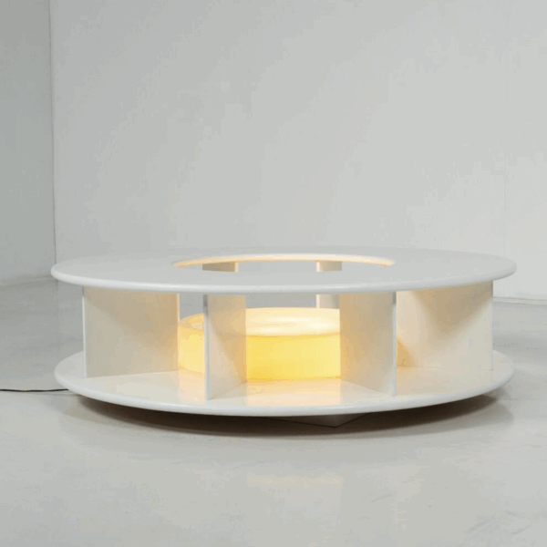 "Bazaar" Round Coffee Table By Superstudio For Giovanetti, 1968 - Image 10
