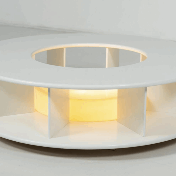 "Bazaar" Round Coffee Table By Superstudio For Giovanetti, 1968 - Image 8