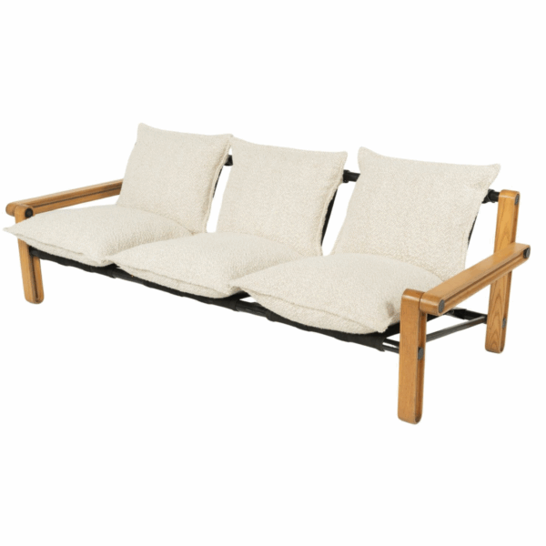 Mid-Century Modern Three-Seater Sofa, 1960s - New Upholstery