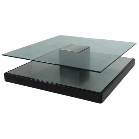 Mid-Century Modern Tecno T147 Coffee Table by Marco Fantoni, Italy, 1970s
