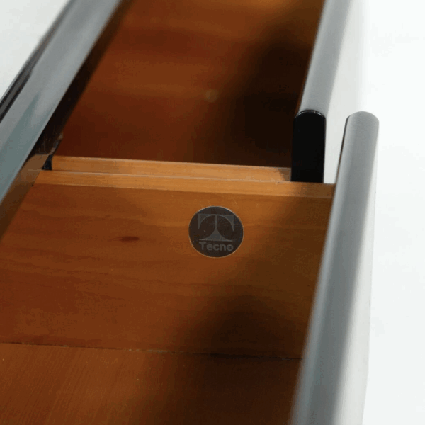 Mid-Century Modern Tecno T147 Coffee Table by Marco Fantoni, Italy, 1970s - Image 5