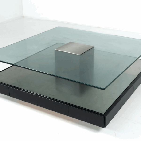 Mid-Century Modern Tecno T147 Coffee Table by Marco Fantoni, Italy, 1970s - Image 11