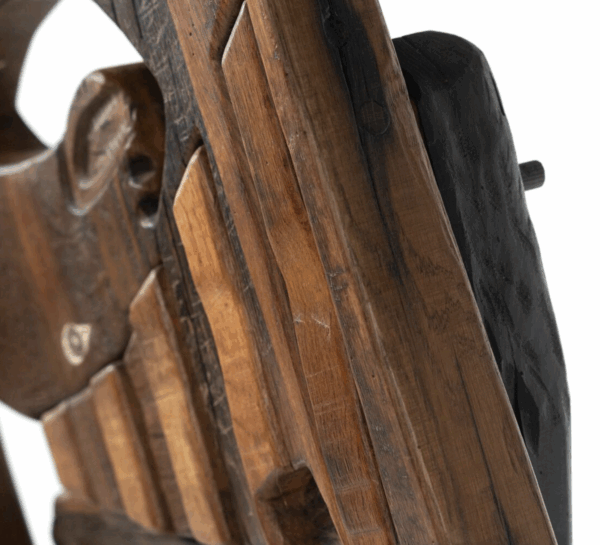 Wooden Horse Sculpture by Luciano Bertolotto, Italy, 1990s - Image 2