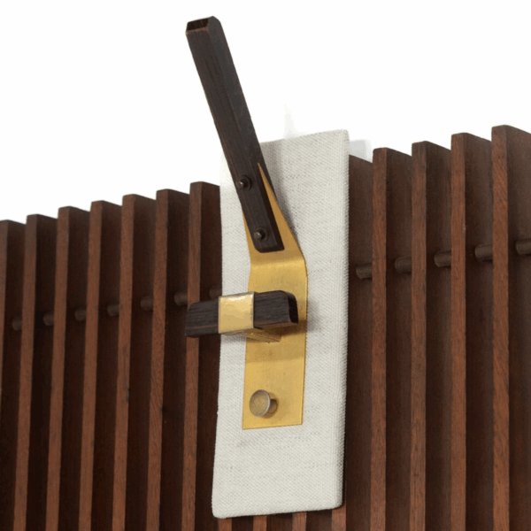 Mid-Century Coat Rack with Integrated Mirror, Italy, 1970s - Image 12