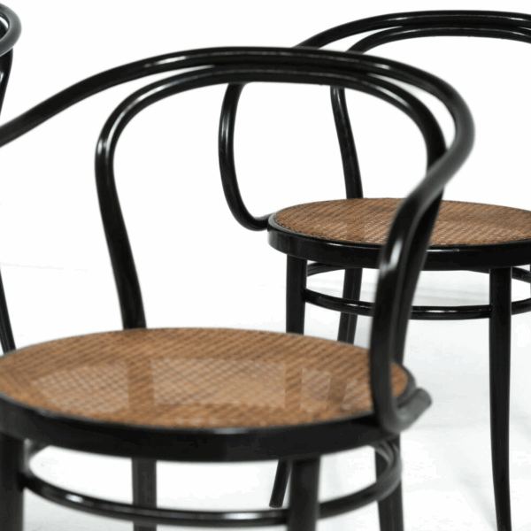 Set of 6 Bentwood Chairs by Thonet, Austria, 1920s - Image 4