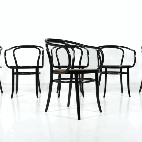 Set of 6 Bentwood Chairs by Thonet, Austria, 1920s - Image 3
