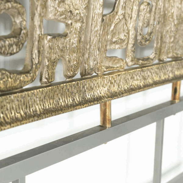 Mid-Century Brass Bed by Luciano Frigerio, 1970s - Image 5