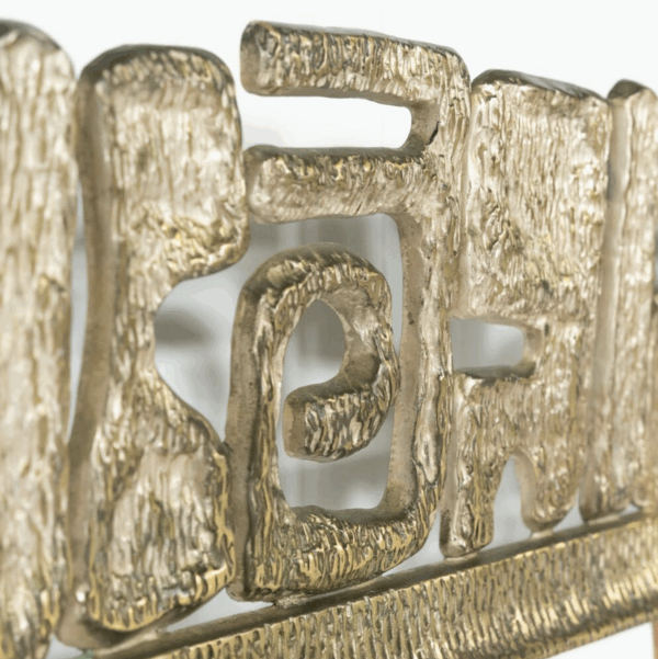 Mid-Century Brass Bed by Luciano Frigerio, 1970s - Image 9