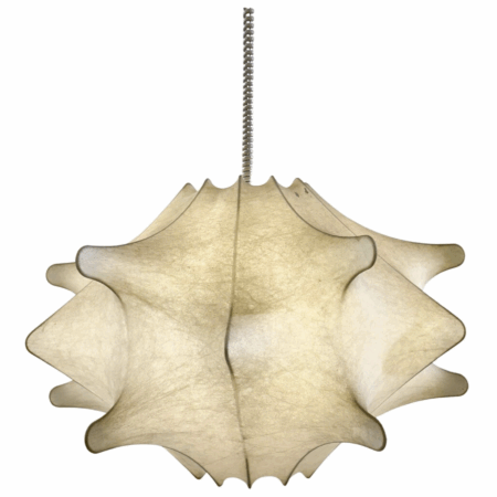 Mid-Century Modern Cocoon Pendant Lamp, Italy, 1970s