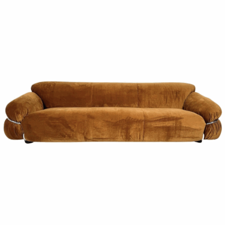 Three-Seater Sesann Sofa by Gianfranco Frattini for Cassina, Italy, 1970s