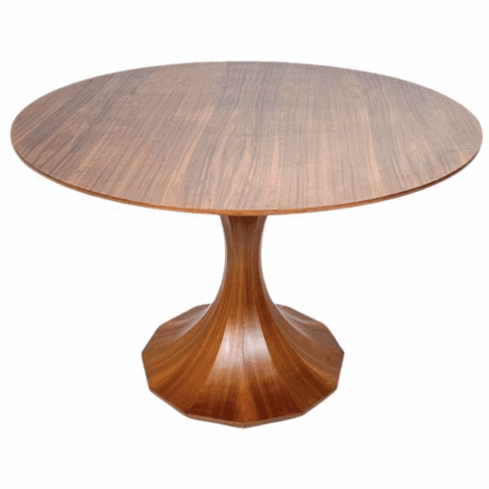 Mid-Century Modern Wooden Dining Table, Italy, 1960s