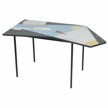 Mid-Century Modern Mosaic Side Table, 1970s