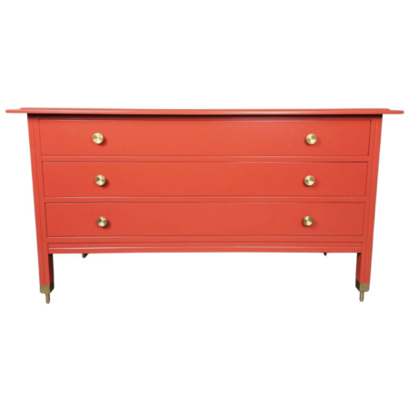 Red Chest of Drawers, Carlo de Carli, 1960s