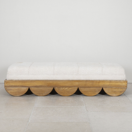 Contemporary mid-century style italian daybed