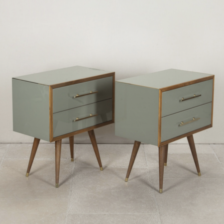 Pair of Mid-Century Style Italian Commodes