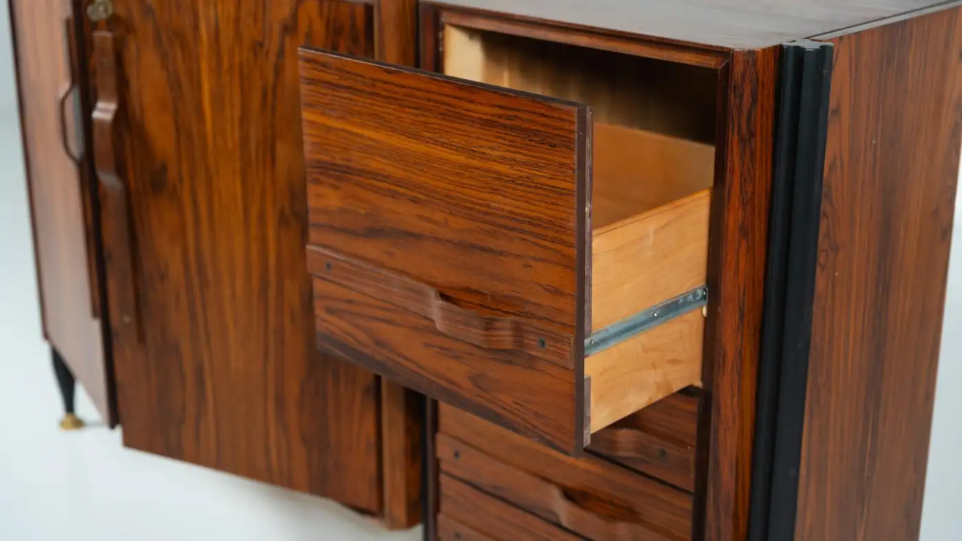 Mid-Century Modern Chest, Wood, Italy, 1960s - Image 11