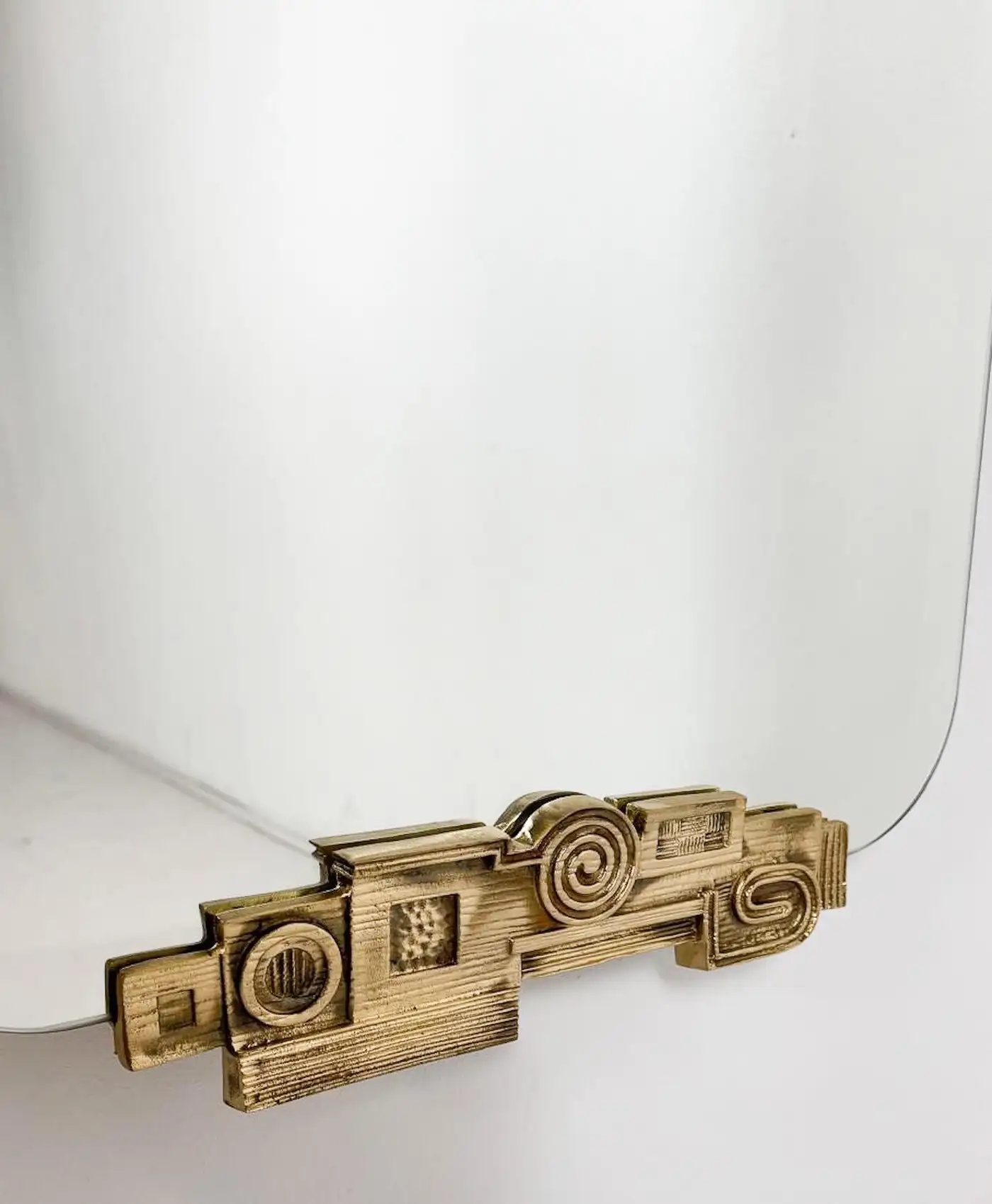 Italian Mirror in the style of Luciano Frigerio - 1960s - Image 3