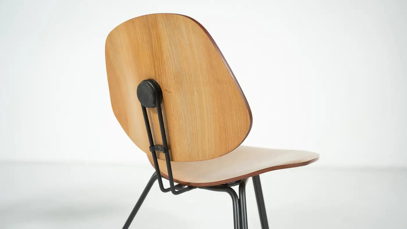 Mid-Century Modern P31 Chairs by Osvaldo Borsani, Tecno, 1950s - Image 4