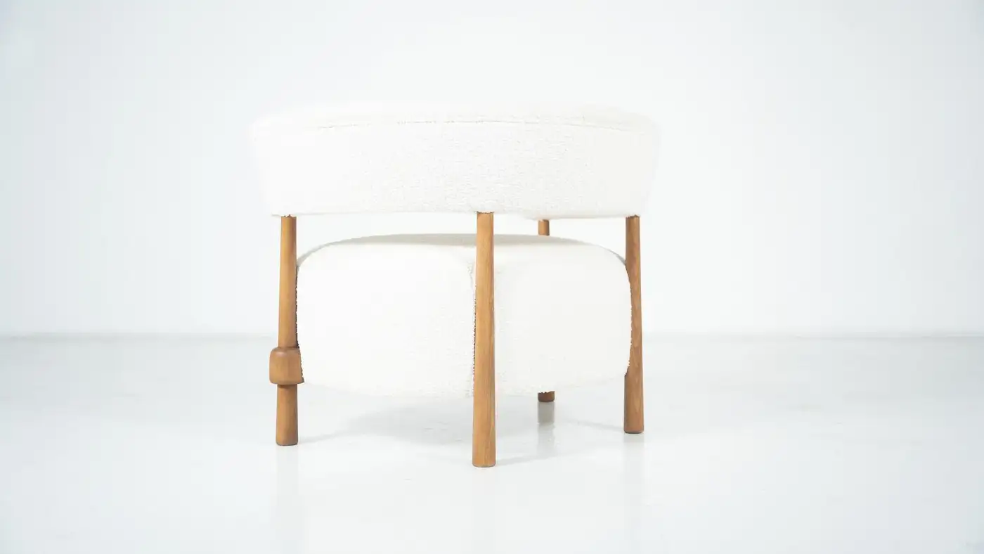 Pair of Contemporary Italian Armchairs, Italy - Image 3