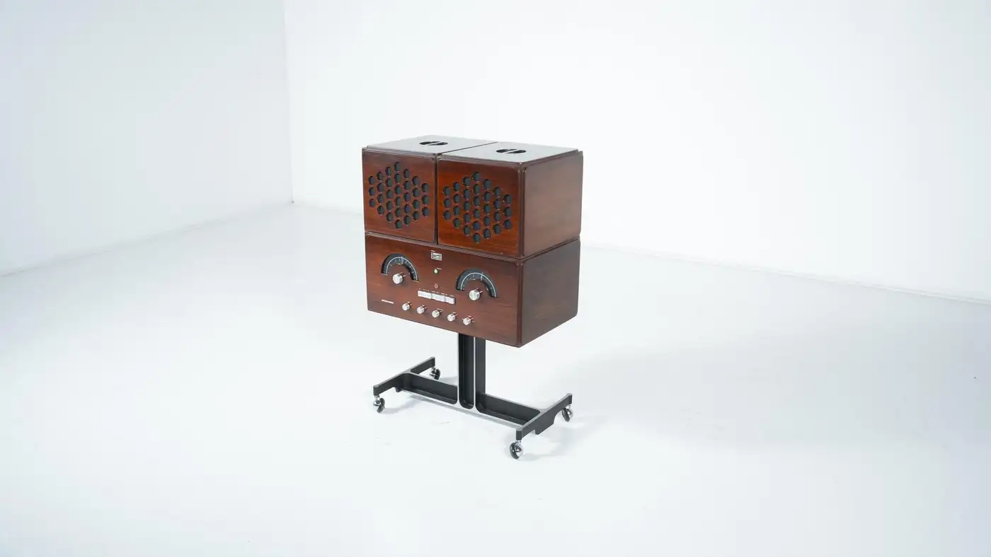 Record Player Brionvega by Achille & Pier Giacomo Castiglioni, 1960s - Image 11