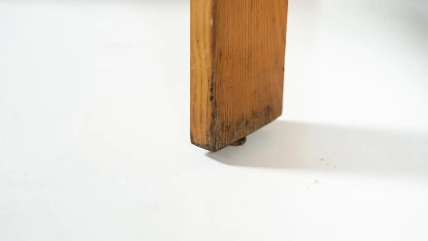 Set of 4 Armchairs, Wood and Fabric, Italy, 1970s - Image 15