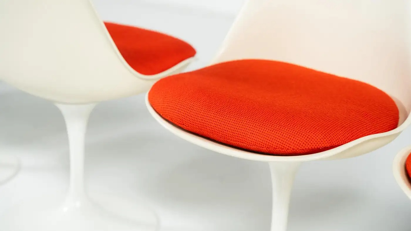 Set of 6 Tulip Chairs by Eero Saarinen For Knoll, 1960s - Image 4