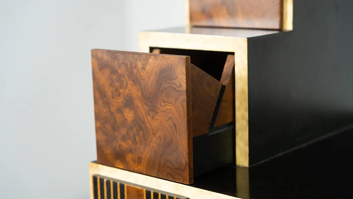 Mid-Century Cabinet by Alessandro Fiorentino, 1980s - Image 3