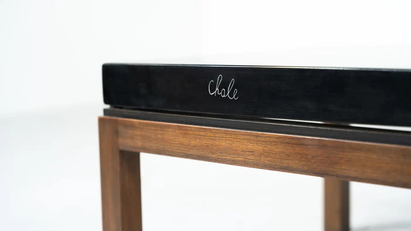 Coffee Table by Ado Chale, Resin and Marcassite, Belgium, 1960s - Image 3