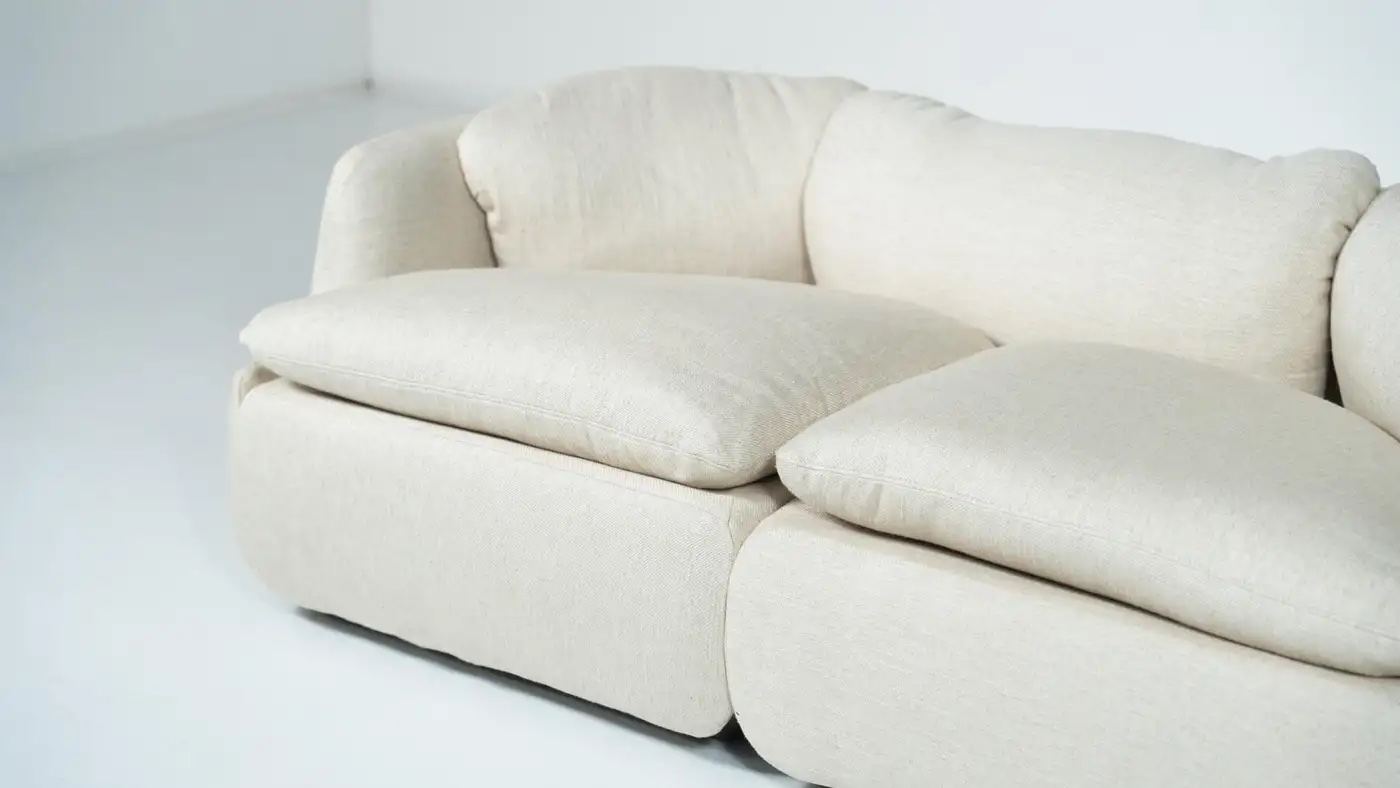 Confidential Sofa by Alberto Rosselli for Saporiti, Italy, 1970s - Image 2
