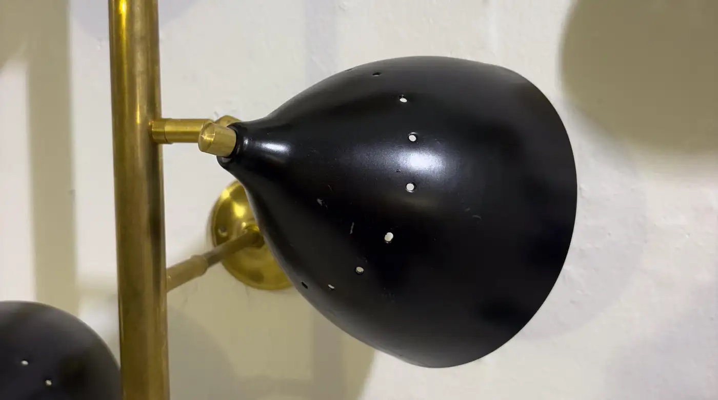 Contemporary Pair of Wall Lights in the style of Stilnovo - Image 5
