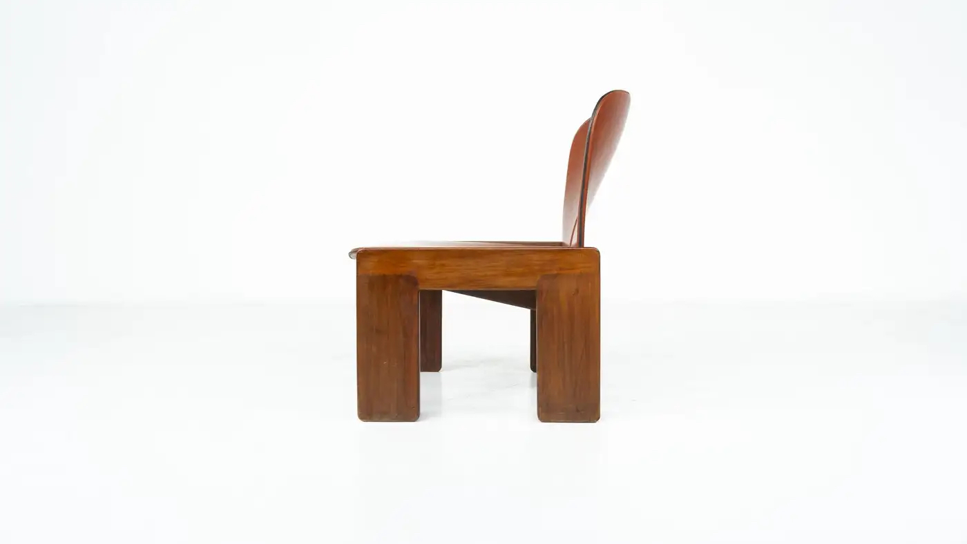 Easy Chair Mod. 925 by Afra and Tobia Scarpa for Cassina, Italy, 1960s - Image 4