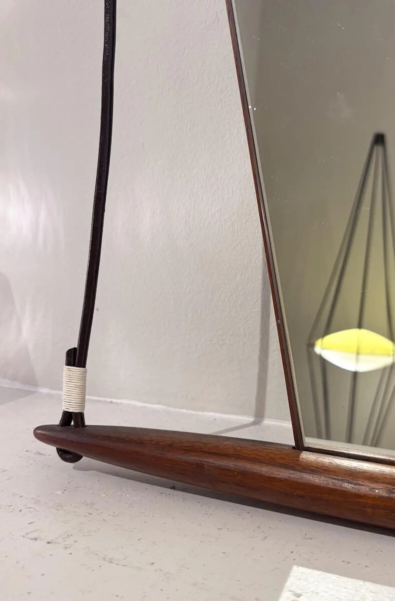 Mid-Century Modern "Paraggi" Hanging Mirror by Ico Parisi for MIM, Italy, 1958 - Image 2