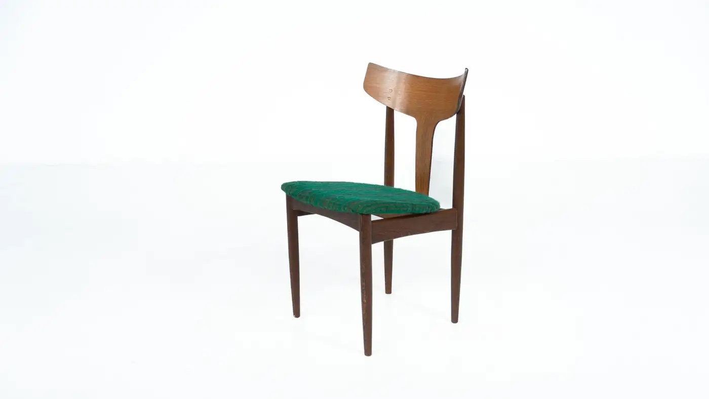 Mid-Century Modern Set of 6 Chairs, Italy - Image 2